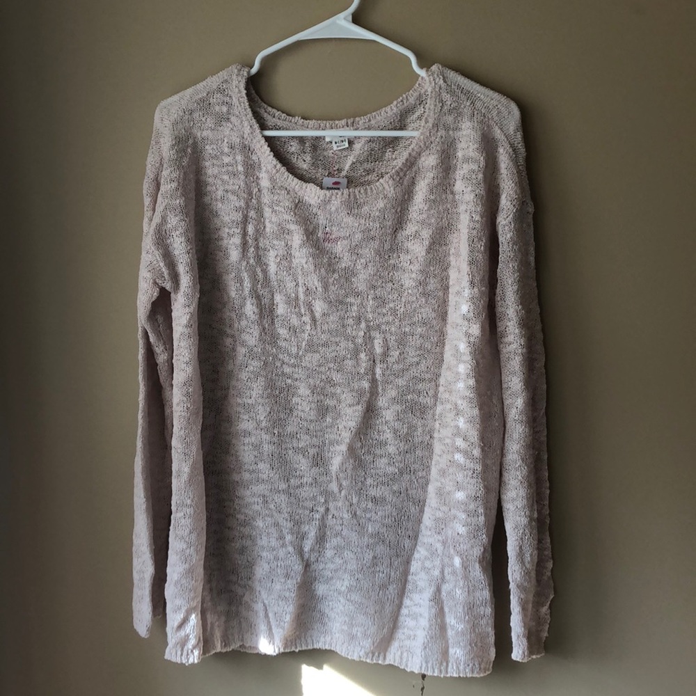 Pink sweater